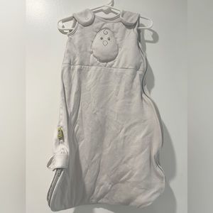 Nested Bean Zen Sack Classic, Grey, 0-6 Months (S, 7-18lbs)